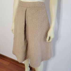 Kate Spade Camel Fuzzy Skirt Aline